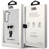 Karl Lagerfeld KLHCS23MHNIKTCT S23+ S916 gennemsigtige hardcase Ikonik Karl Lagerfeld