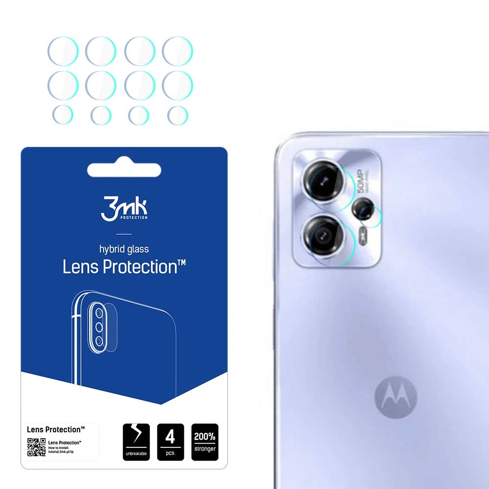 3mk Lens ProtectionTM hybridkameraglas til Motorola Moto G13 / G23