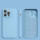 Silicone case til Samsung Galaxy A54 5G silikone cover lyseblå
