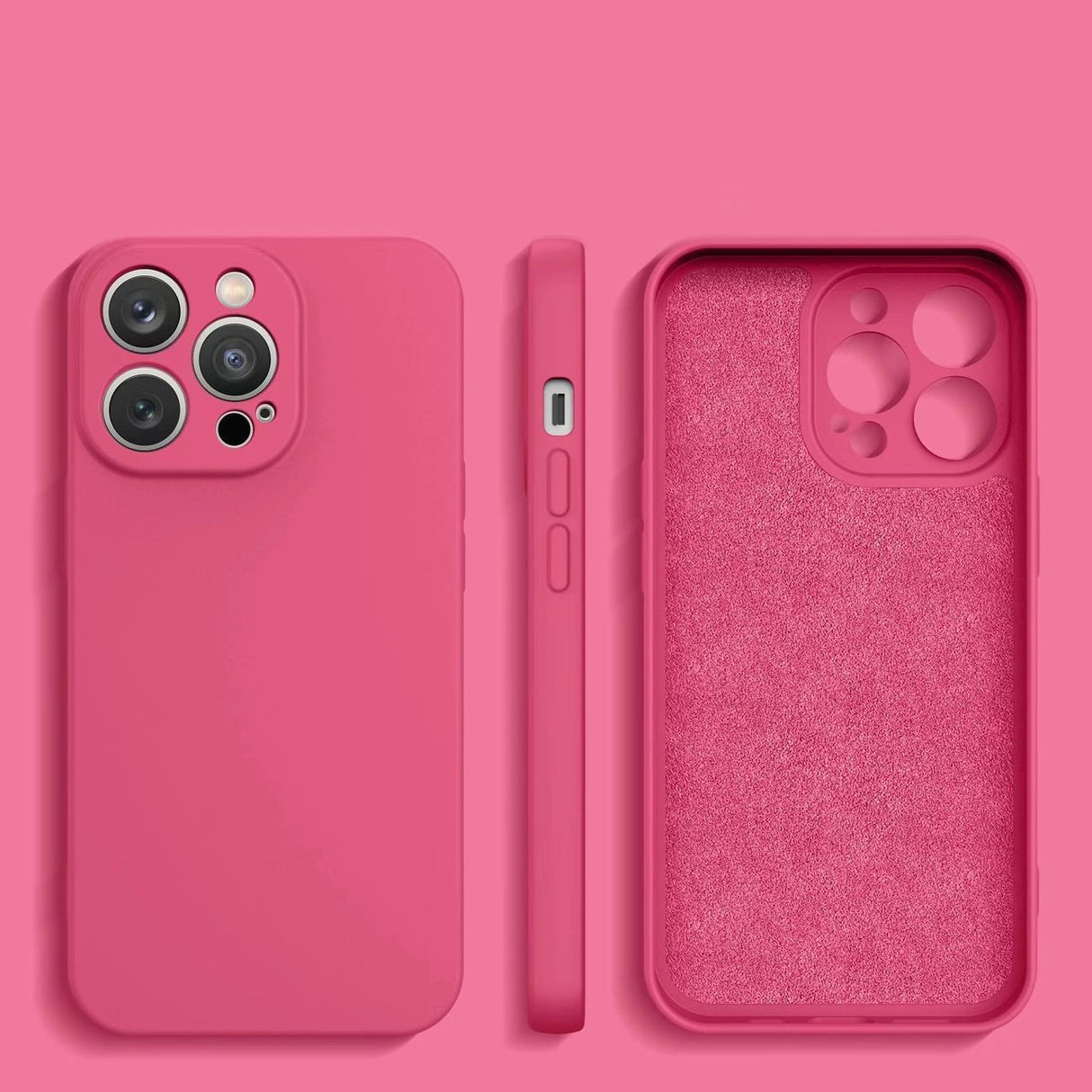 Silikonhylster til Samsung Galaxy A14 5G / Galaxy A14 silikonhylster pink