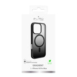 PURO PUIPC16P67GRADBLK mobiltelefon etui 17,5 cm (6.9") Cover Sort