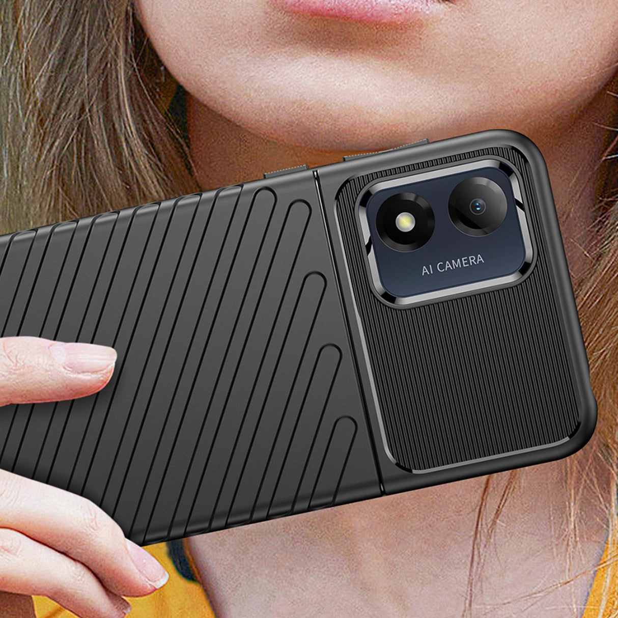 Thunder Case Motorola Moto E13 Silicone Armored Cover Sort