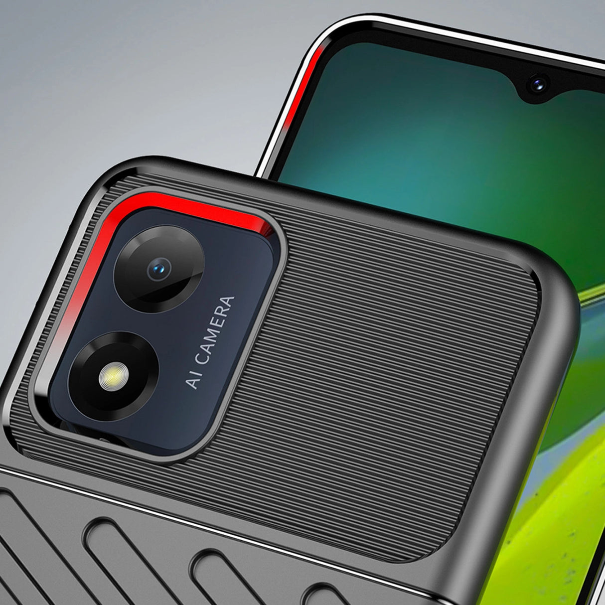 Thunder Case Motorola Moto E13 Silicone Armored Cover Sort