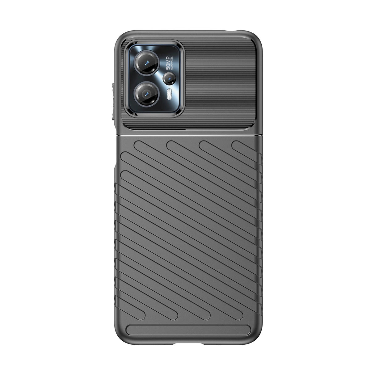 Thunder Case til Motorola Moto G13 silikone rustning case sort