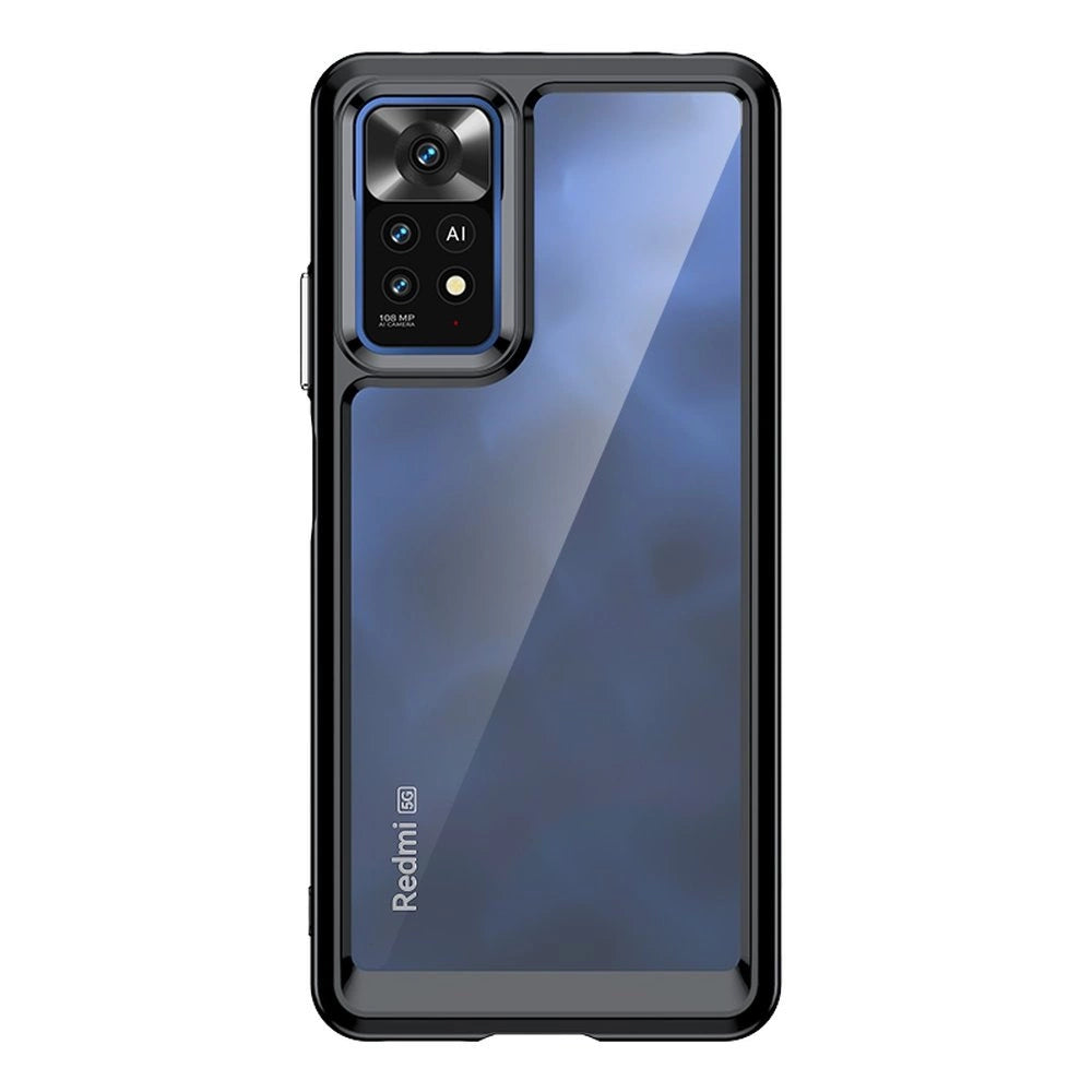 Udvendig Space Case til Xiaomi Poco X5 5G / Redmi Note 12 5G cover med fleksibel ramme sort
