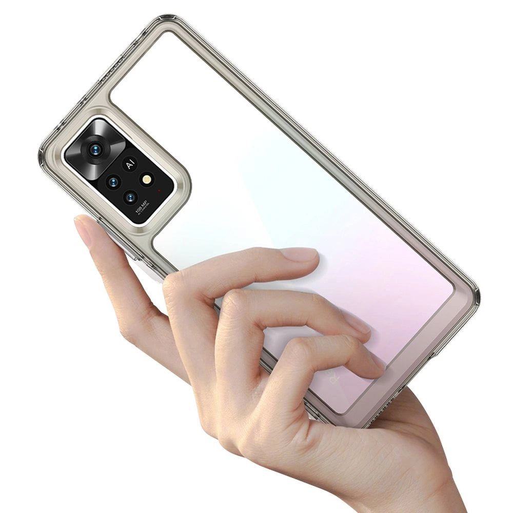 Udvendig Space Case til Xiaomi Poco X5 5G / Redmi Note 12 5G cover med fleksibel ramme sort