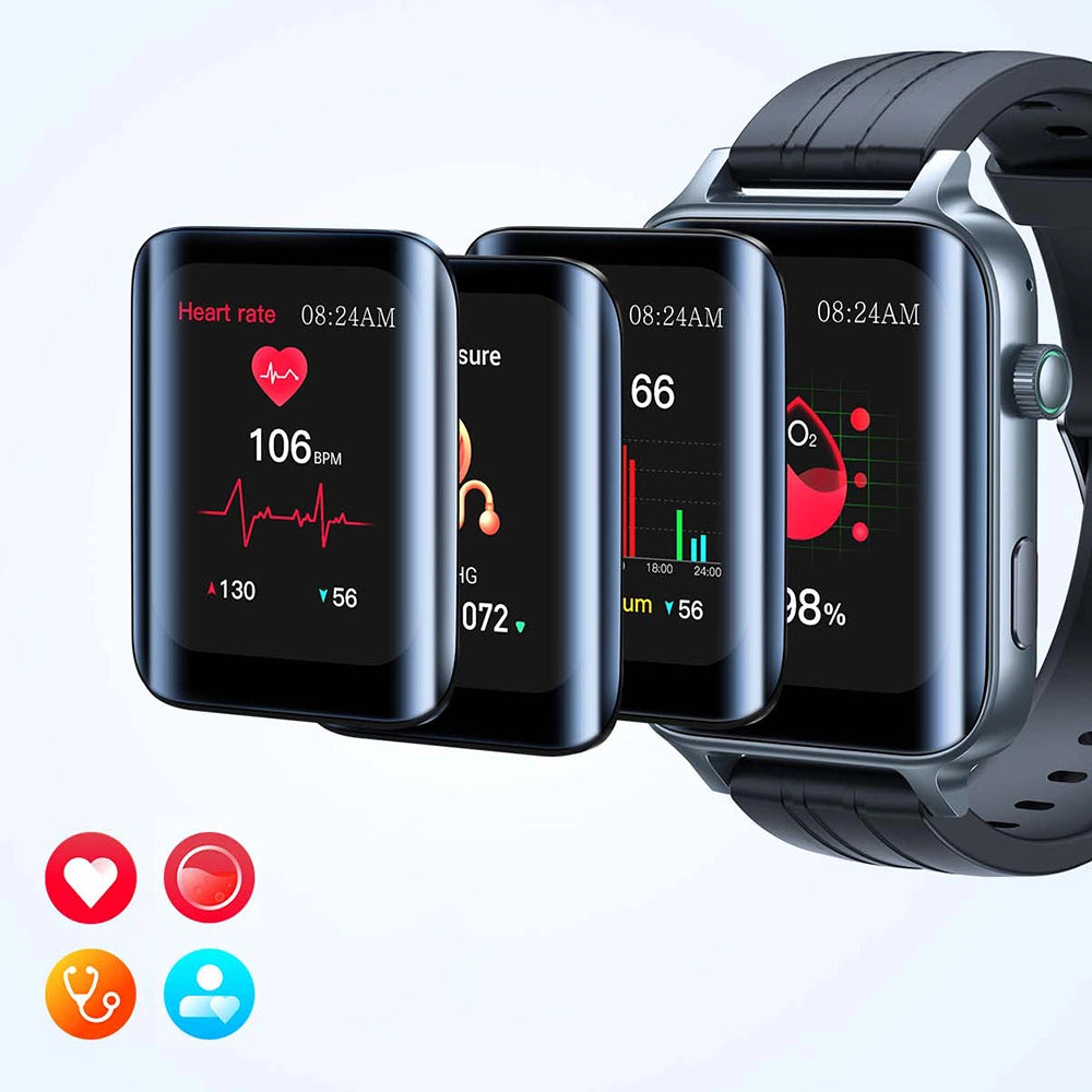 Joyroom Fit-Life JR-FT6 smartwatch med svarfunktion / IP68 beskyttelse - sort