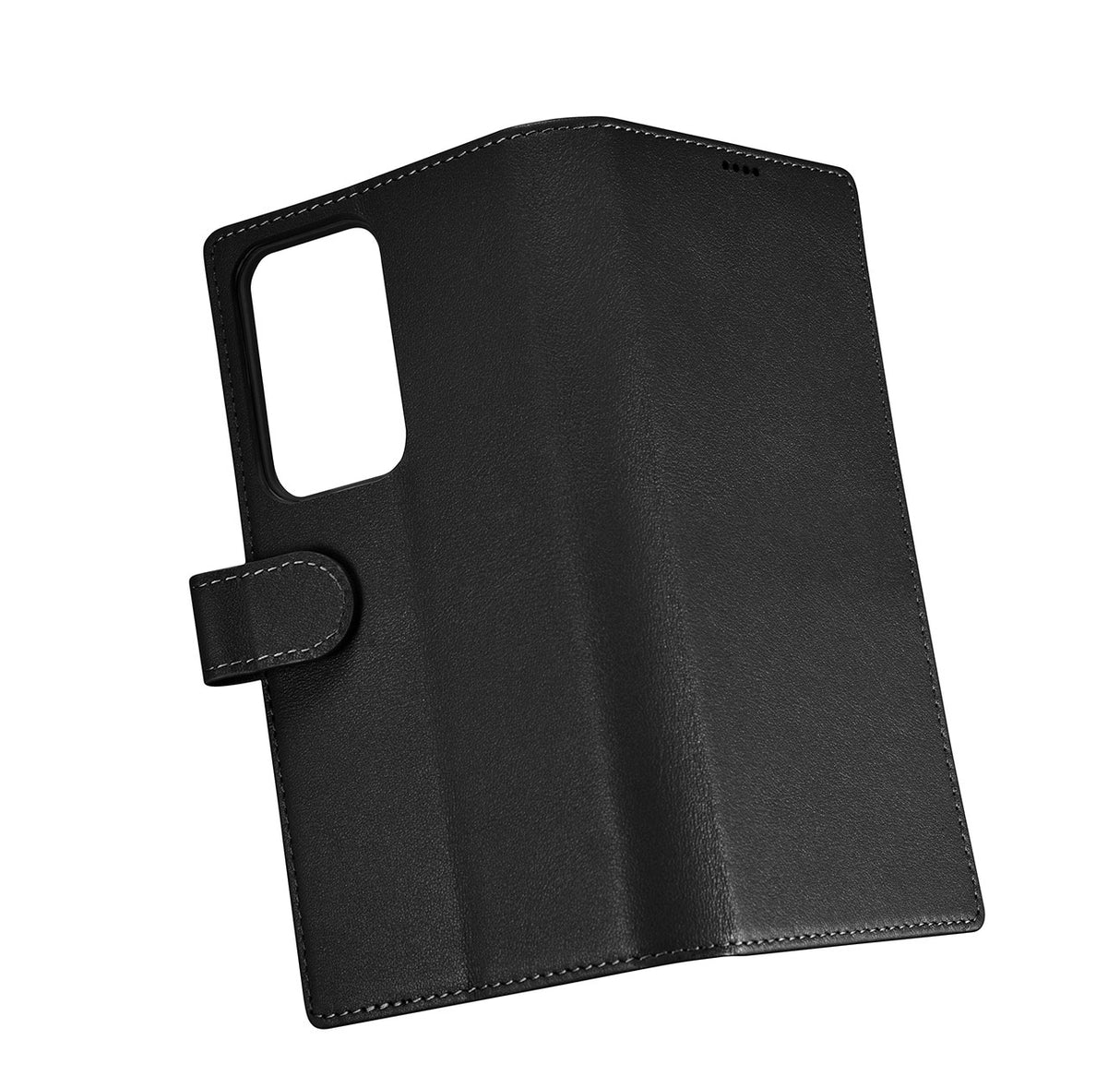 iCarer Wallet Case til Samsung Galaxy S23 Ultra læderkasse wallet sort