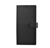 iCarer Wallet Case til Samsung Galaxy S23 Ultra læderkasse wallet sort