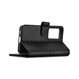 iCarer Wallet Case til Samsung Galaxy S23+ læderkasse wallet sort