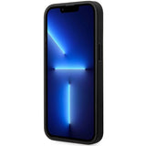 BMW Bi Pattern Case til iPhone 14 Pro 6.1" - sort