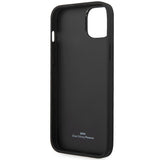 Case BMW BMHCP14S22RPSR iPhone 14 6,1" bordeaux/bordeaux læder sæder mønster