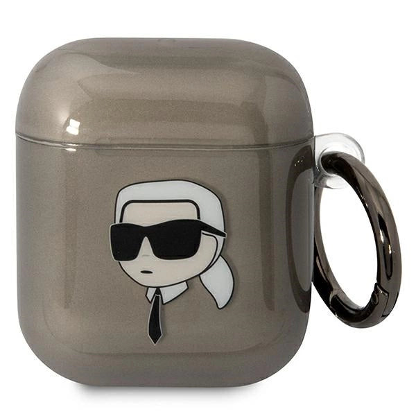 Karl Lagerfeld KLA2HNIKTCK AirPods 1/2 cover sort/sort