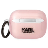 Karl Lagerfeld KLAPHNCHTCP Airpods Pro cover lyserød/rosa Ikonik Choupette