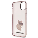 Karl Lagerfeld KLHCN61HNCHTCP iPhone 11 / Xr 6.1" pink/pink hardcase Ikonik Choupette