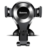 Baseus Osculum gravitationstelefonholder (sort + sølv)