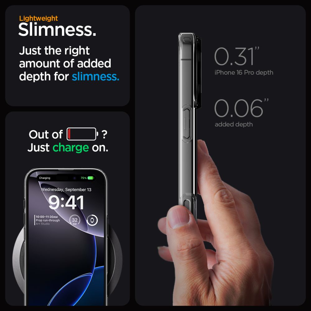 Spigen Liquid Crystal Magsafe Iphone 16 Pro Max Clear