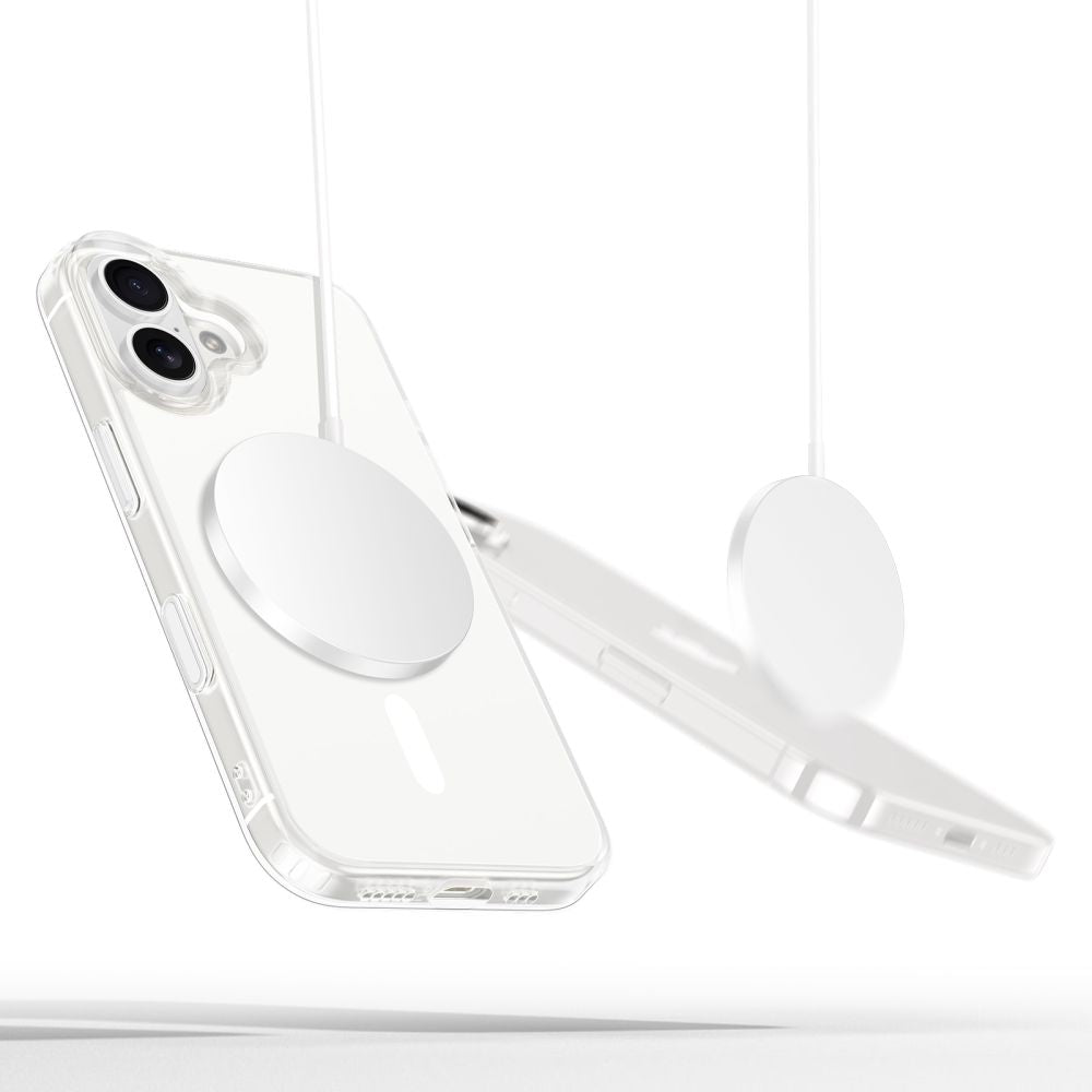 Tech Protect Flexair Hybrid Cc Magsafe Iphone 16 Clear