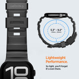Spigen Wbs2 Remmen Til Apple Watch 8 / 9 / 10 / 11 / 12 / Se / Ultra (44 / 45 / 46 / 49 Mm) Sort