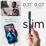 Spigen Liquid Air Iphone 14 Plus / 15 Plus Marineblå