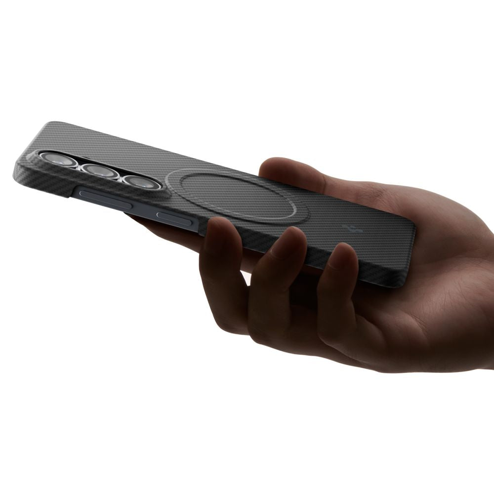Spigen Airskin Aramid Mag Magsafe Galaxy S26 Sort