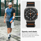 Spigen Durapro Flex Samsung Galaxy Watch Ultra 1/2 2024 2026 (47 Mm) Sort