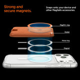 Spigen Valentinus Magfit+ Magsafe Universal Magnetisk Kortholder Metallisk Orange