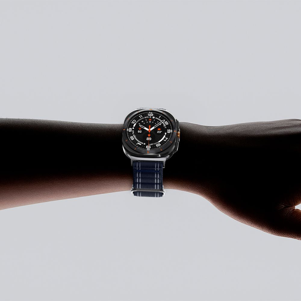 Spigen Wbf0 Band Samsung Galaxy Watch Ultra 1 / 2 2024 2026 (47 Mm) Marineblå