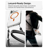 Spigen Ultra Hybrid Magsafe Iphone 17 Pro / 18 Pro Klar/Orange