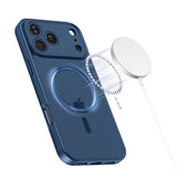 Tech Protect Basicmag Magsafe Iphone 17 Pro Mat Dyb Blå