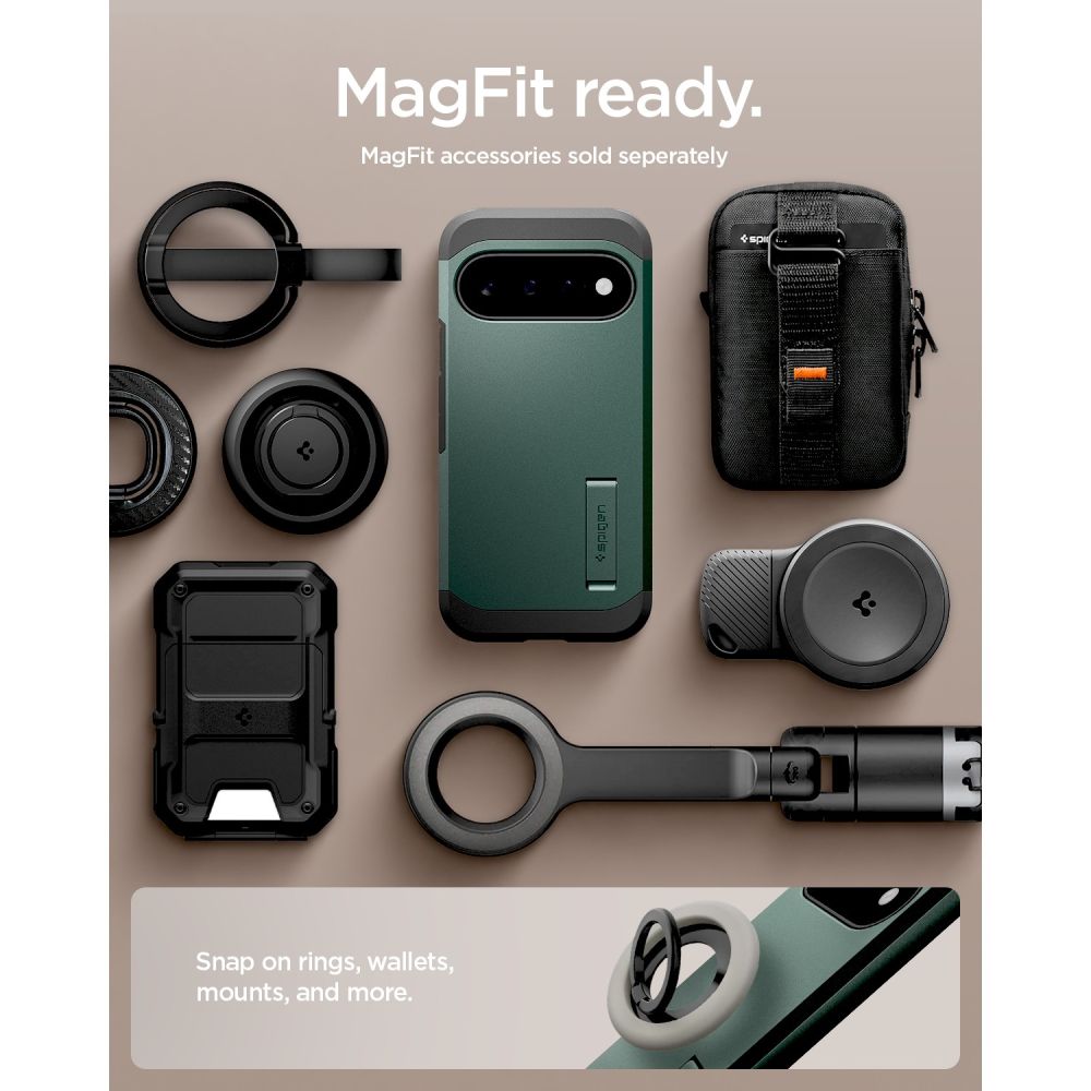Spigen Tough Armor Magasafe Google Pixel 11 Abyss Green