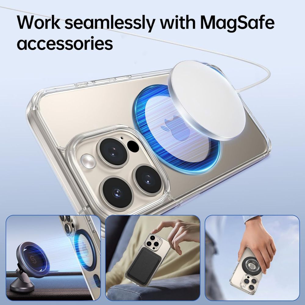 Tech Protect Mmp 100 Magnetisk Magsafe Ring 2 Pak Sort & Hvid