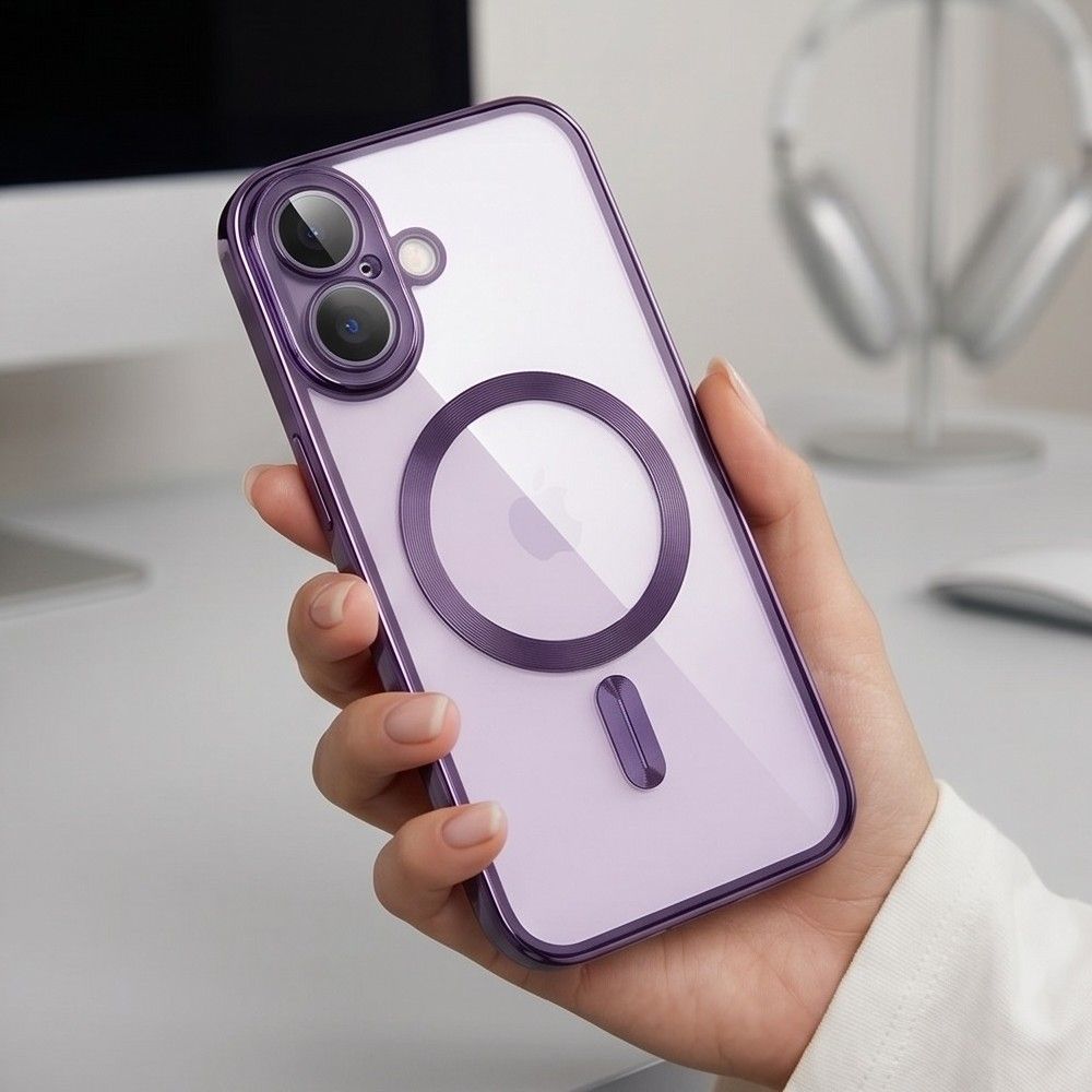 Tech Protect Magflex Magsafe Iphone 17 Shiny Lavendel
