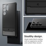 Spigen Rugged Armor Galaxy S24 Ultra Mat Sort