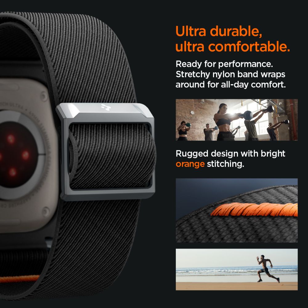 Spigen Lite Fit ”Pro” Apple Watch Ultra 1 / 2 / 3 (49 Mm) Matsort