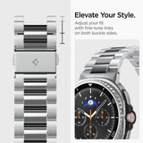 Spigen Modern Fit Band Samsung Galaxy Watch 8 / 9 / Classic (40 / 44 / 46 Mm) Sølv
