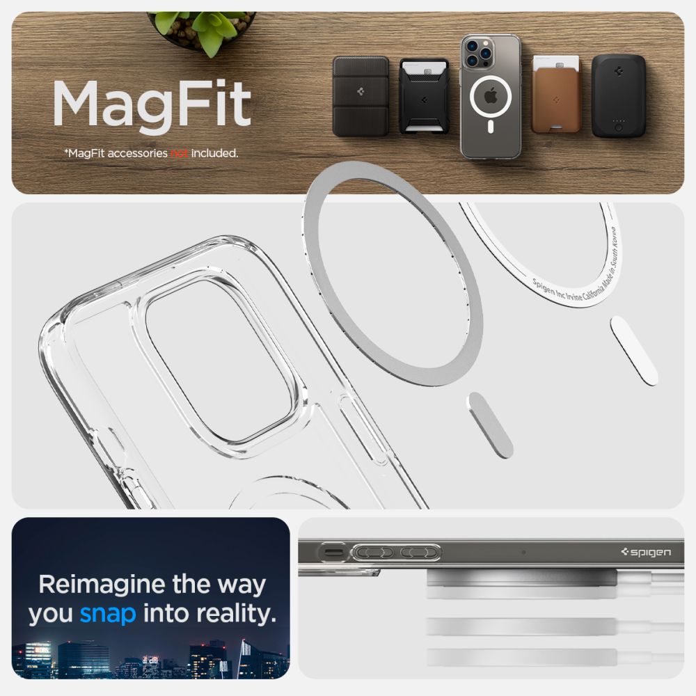 Spigen Ultra Hybrid Magsafe Iphone 14 Pro Hvid
