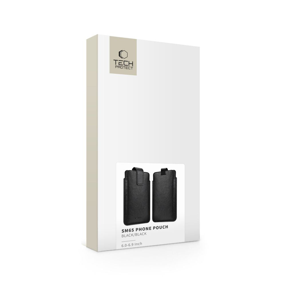 Tech Protect Sm65 Universal Telefonetuge 6,0 6,9 Tommer Sort/Sort