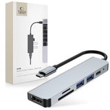 Tech Protect V4 Navadapter 6 I 1 Grå