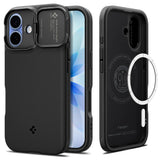 Spigen Optik Armor Mag Safe Iphone 17 Sort