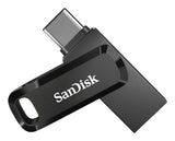 SanDisk Ultra Dual Drive Go USB-nøgle 256 GB USB Type-A / USB Type-C 3.2 Gen 1 (3.1 Gen 1) Sort