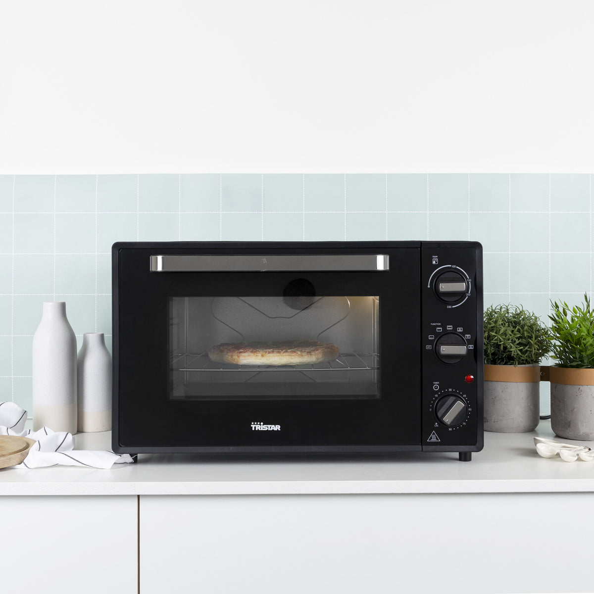 Tristar OV-3635 toaster ovn 48 L 2000 W Sort, Rustfrit stål