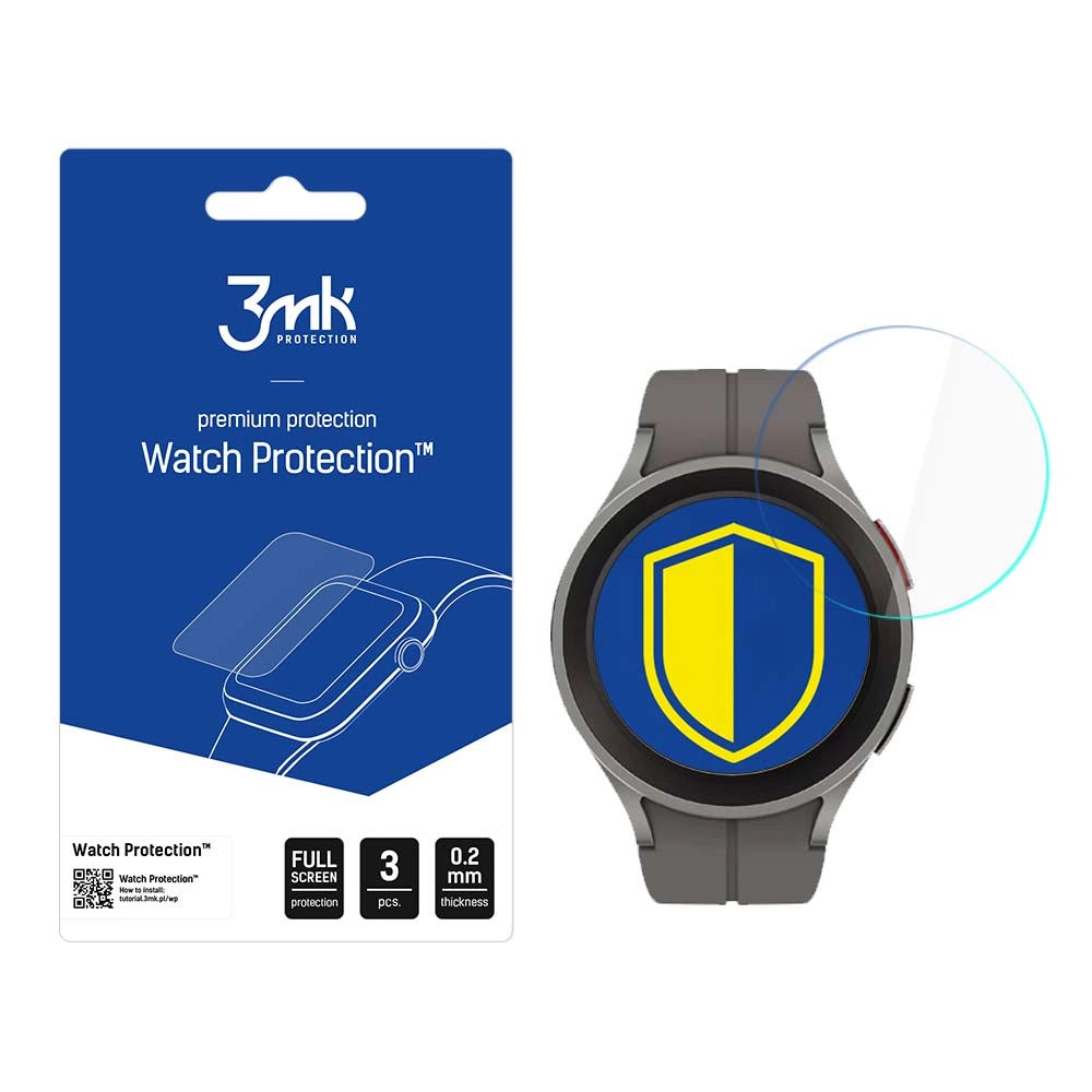 Samsung Galaxy Watch 5 Pro 45 mm - 3mk Watch ProtectionTM mod FlexibleGlass Lite