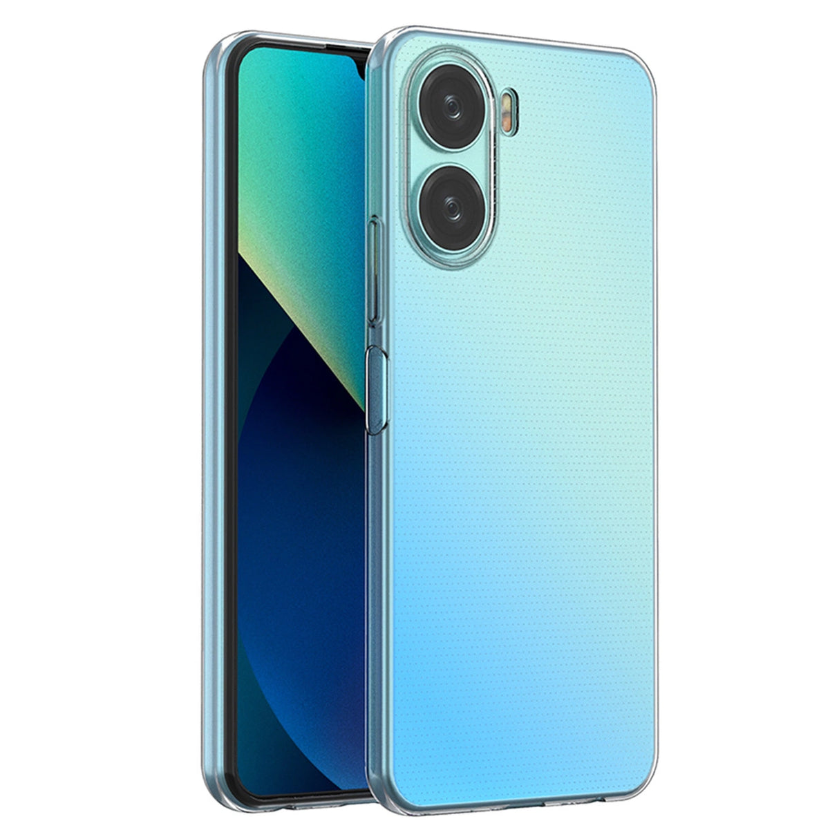 Ultra Clear 0,5 mm æske til Vivo Y16 / Vivo Y02s tyndt dække gennemsigtigt