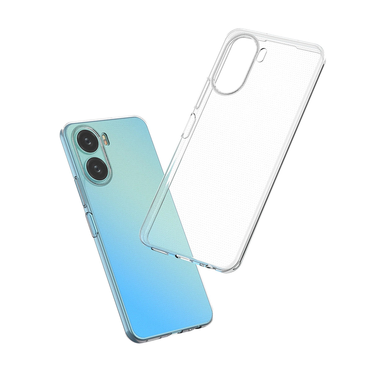 Ultra Clear 0,5 mm æske til Vivo Y16 / Vivo Y02s tyndt dække gennemsigtigt