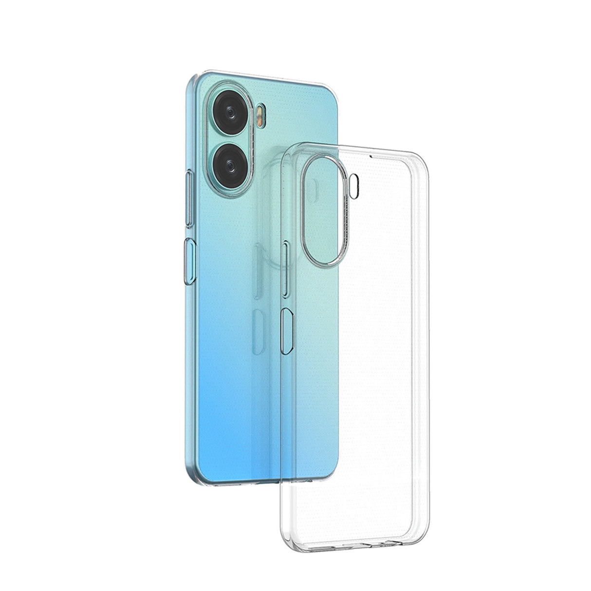 Ultra Clear 0,5 mm æske til Vivo Y16 / Vivo Y02s tyndt dække gennemsigtigt