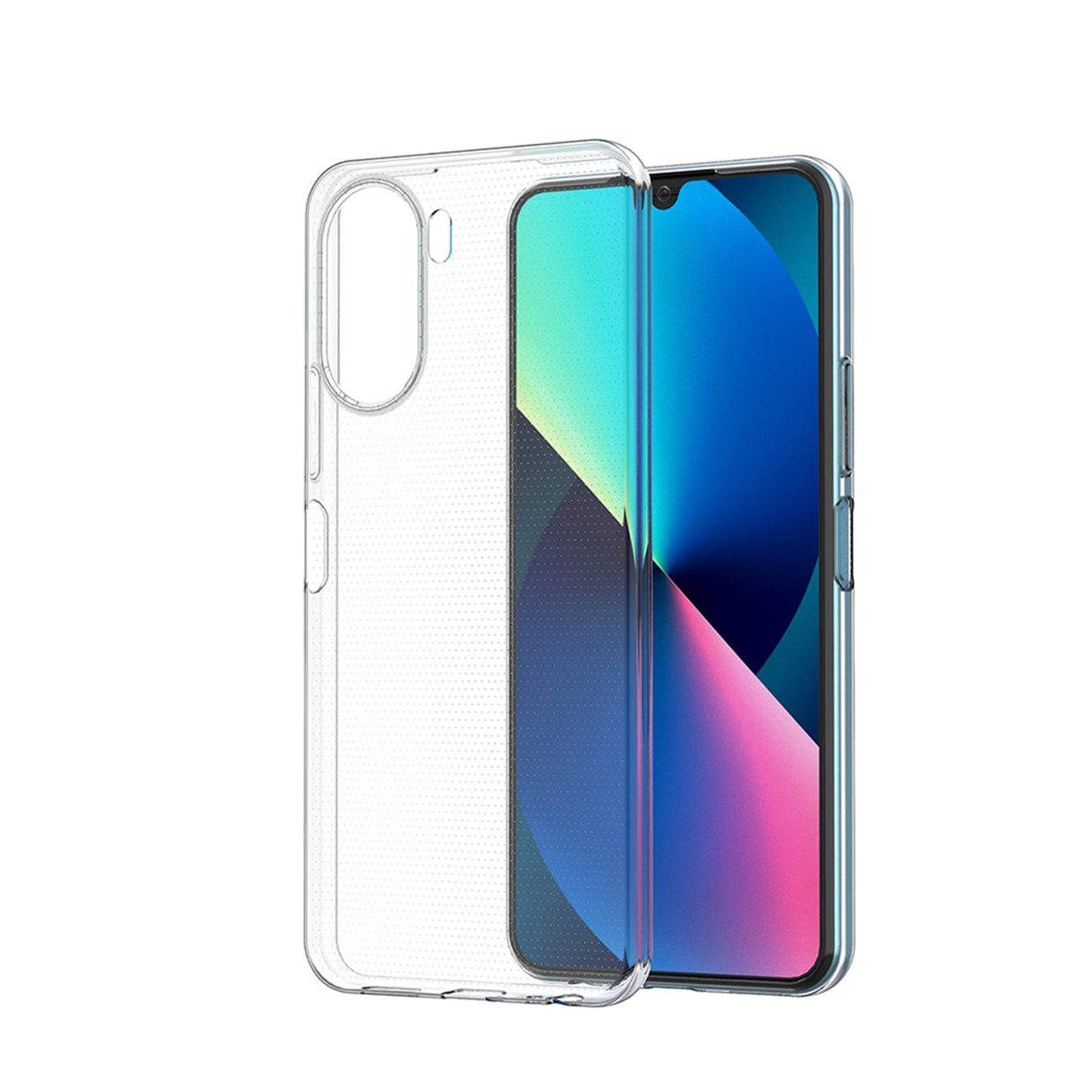 Ultra Clear 0,5 mm æske til Vivo Y16 / Vivo Y02s tyndt dække gennemsigtigt