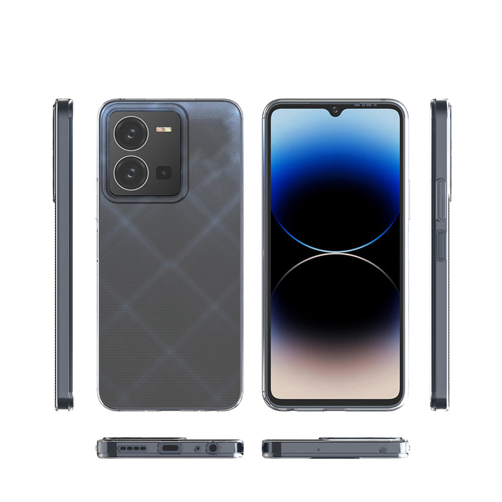 Ultra Clear 0,5 mm Case til Vivo Y35 / Vivo Y22 / Vivo Y22s Tynt Cover Transparent