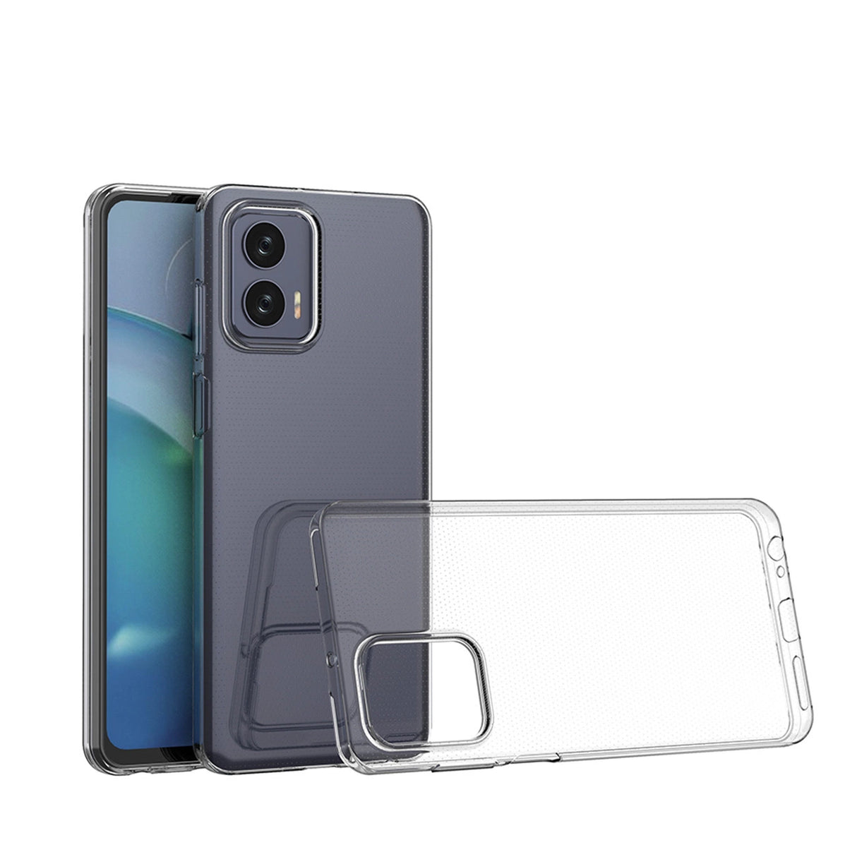 Ultra Clear 0,5 mm æske til Motorola Moto G73 5G tynd omslag gennemsigtig