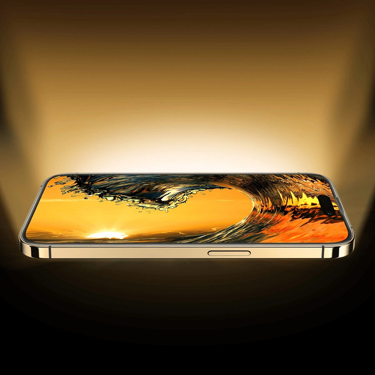 Baseus Full Screen Tempered Glass til iPhone 14 Pro Max med højttaler dækning 0,4 mm + montering kit